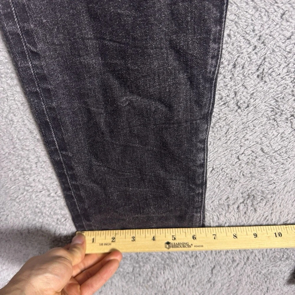 AE77 Selvedge Denim Jeans Mens 30x32 Classic Tapered Fit Charcoal Wash Everyday